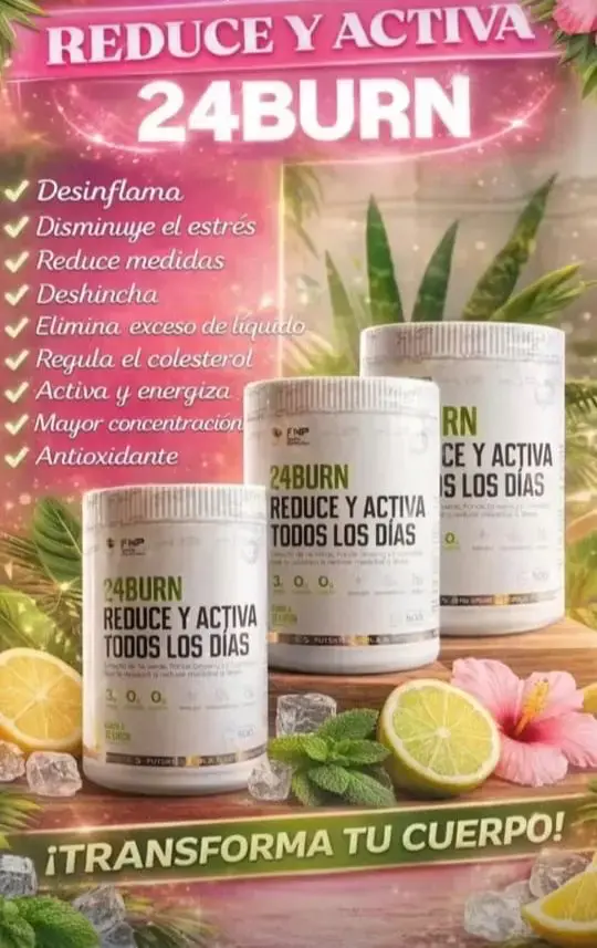 Suplemento 24Burn Reduce y Activa - 1