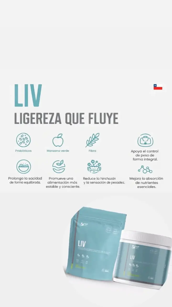 Suplemento LIV  ligereza que fluye - 1