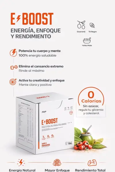 E-Boost suplemento energético - miniatura 1