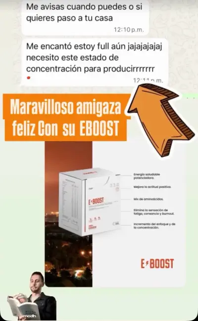 E-Boost suplemento energético - miniatura 2