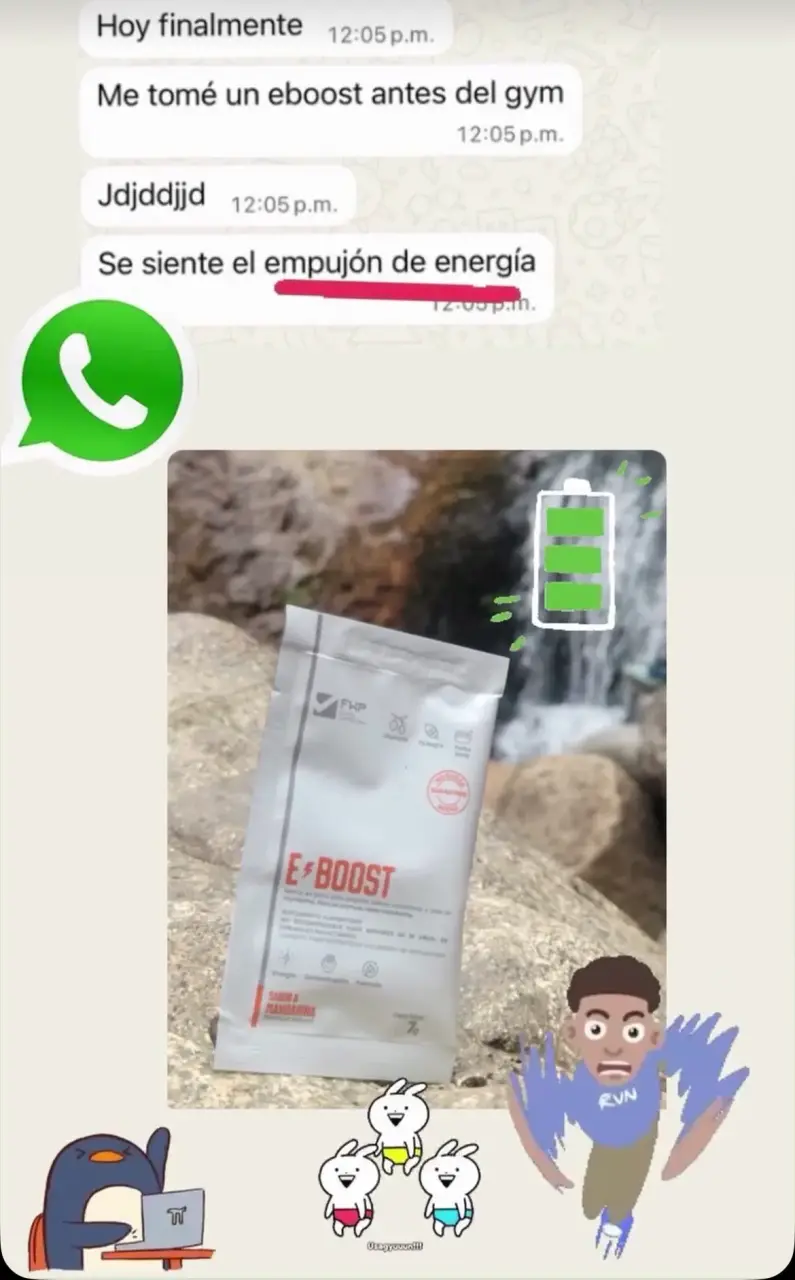 E-Boost suplemento energético - 3