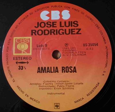 Vinilo José Luis Rodríguez edición limitada - miniatura 3
