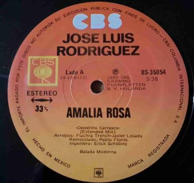 Vinilo José Luis Rodríguez edición limitada - miniatura 4