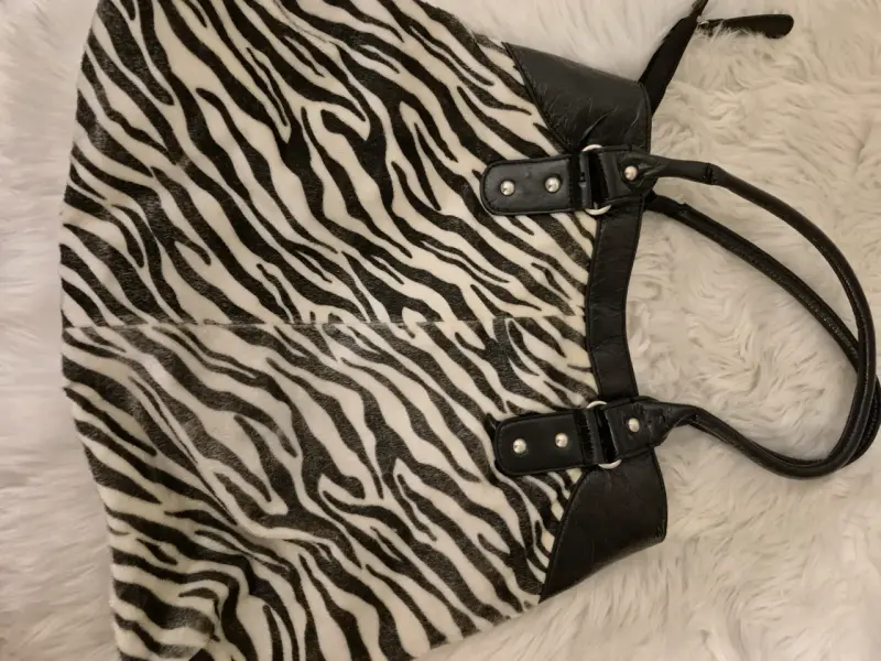 Cartera animal print con tachas - 2