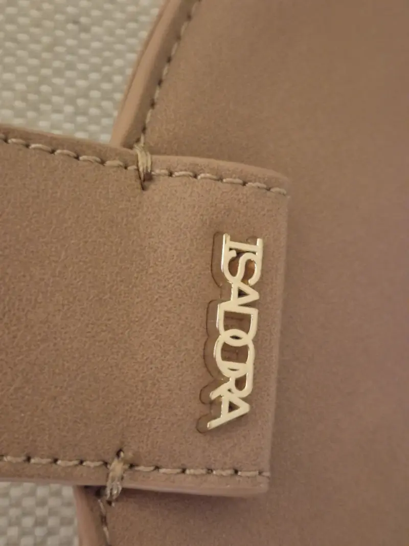 Cartera bandolera beige Isadora - 5