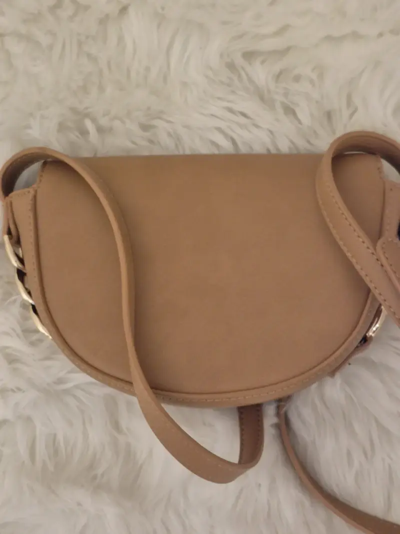 Cartera bandolera beige Isadora - 6
