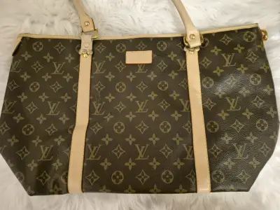 Bolso de mano estilo monograma - miniatura 1