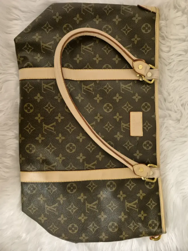 Bolso de mano estilo monograma - 4
