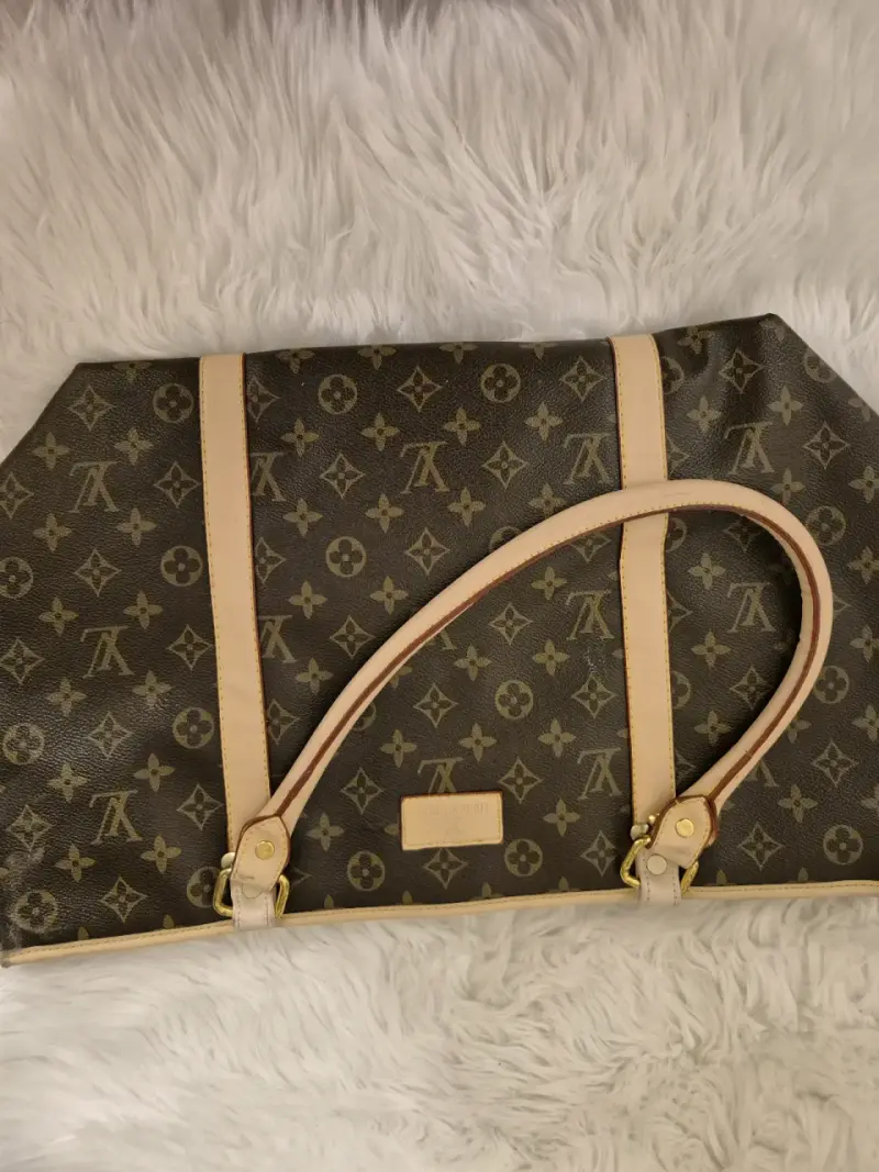 Bolso de mano estilo monograma - 5