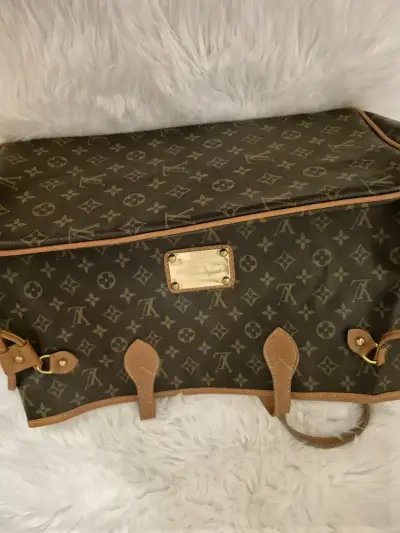 Bolso tote monogram marrón - miniatura 4