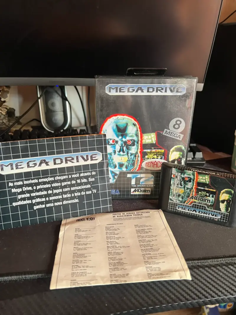Juego Mega Drive Terminator 2