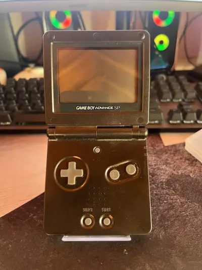Consola Game Boy Advance SP negra - miniatura 1