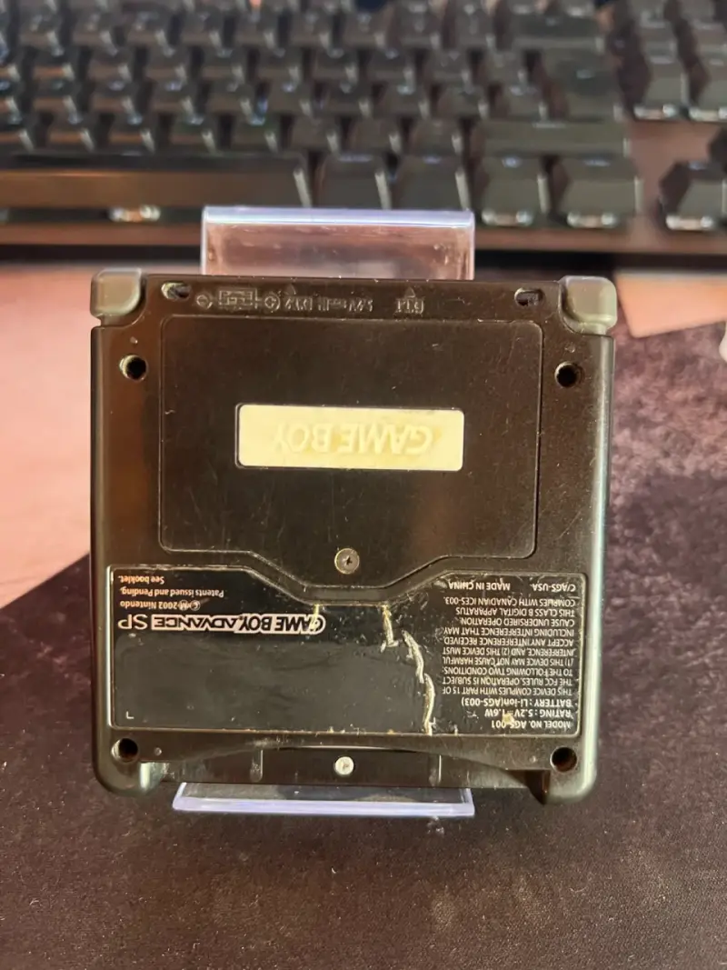 Consola Game Boy Advance SP negra - 2