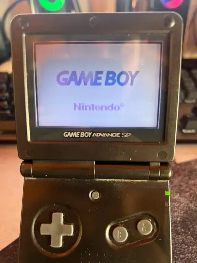 Consola Game Boy Advance SP negra - miniatura 4