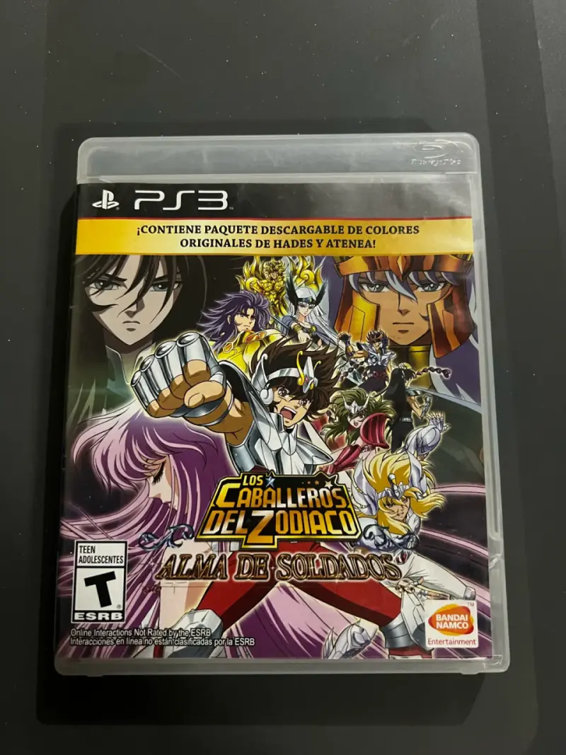 Juego PS3 Caballeros del Zodiaco