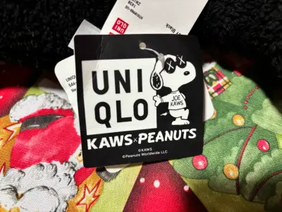 Peluche snoppy  Kaws - miniatura 3