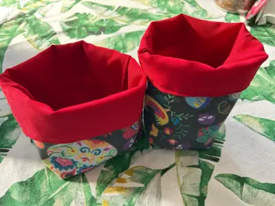 Cestas de Tela Decorativas - miniatura 2