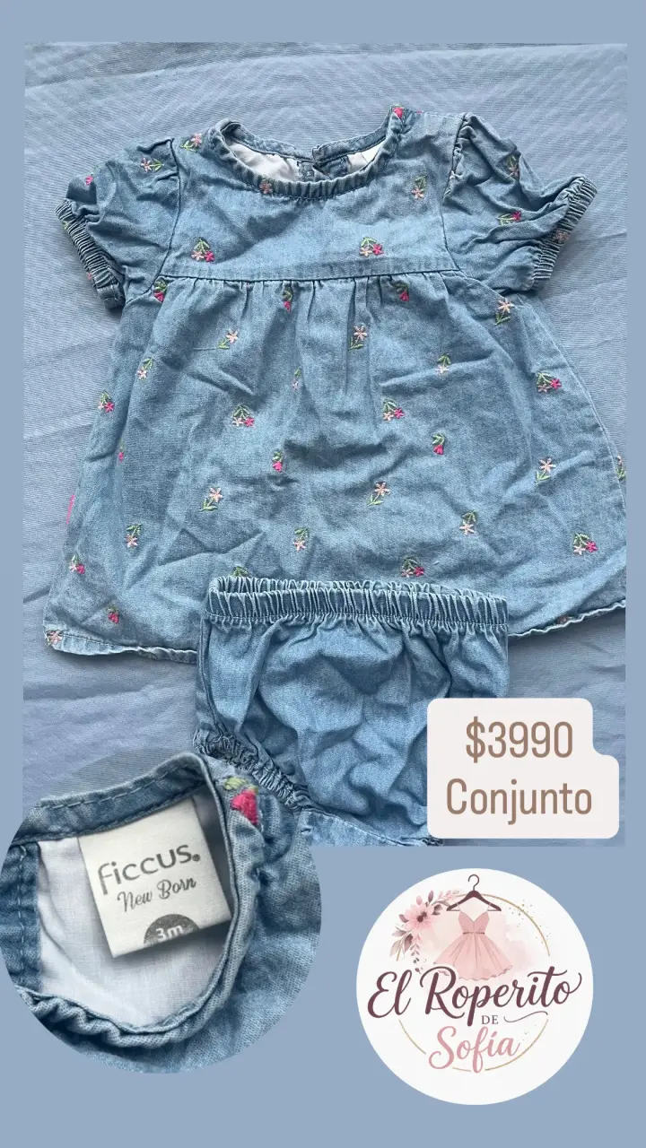 Enterito bebé azul 0-6 meses - 5