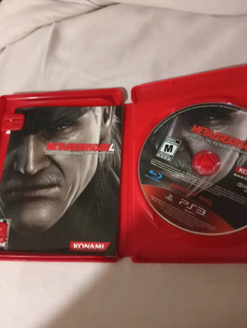 Metal Gear Solid 4 para PS3