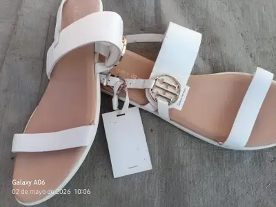 Sandalias blancas Tommy Hilfiger - miniatura 1