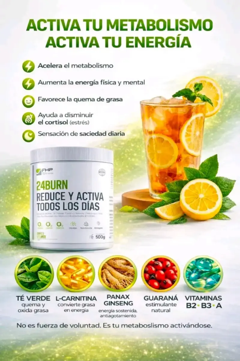 Suplemento 24Burn 500g