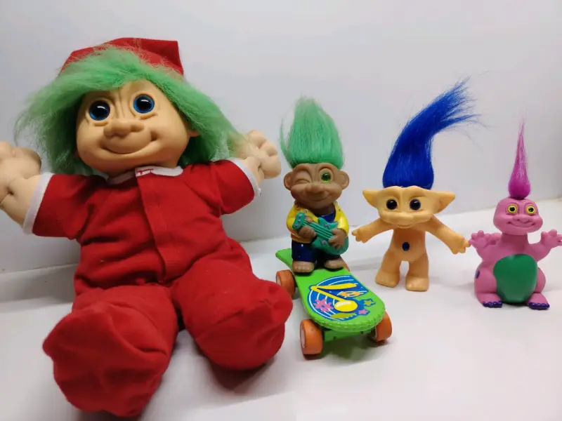 Lote completo de muñecos trolls vintage - 1