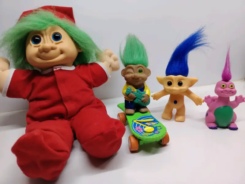 Lote completo de muñecos trolls vintage - 2