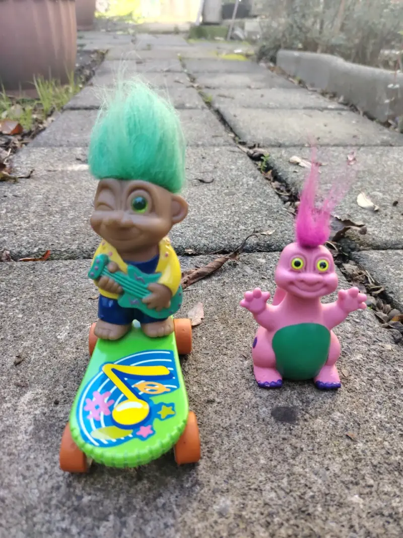 Lote completo de muñecos trolls vintage - 4
