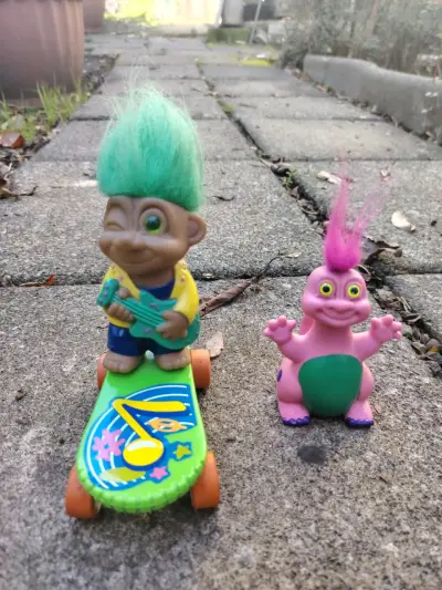 Lote completo de muñecos trolls vintage - miniatura 4