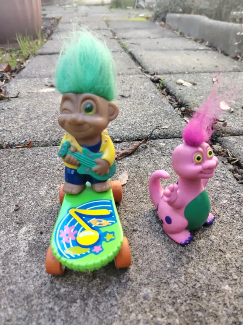 Lote completo de muñecos trolls vintage - 5