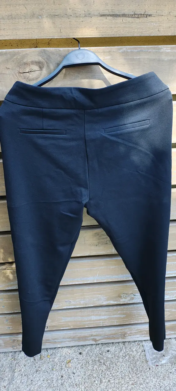 Pantalón negro casual mujer - 5