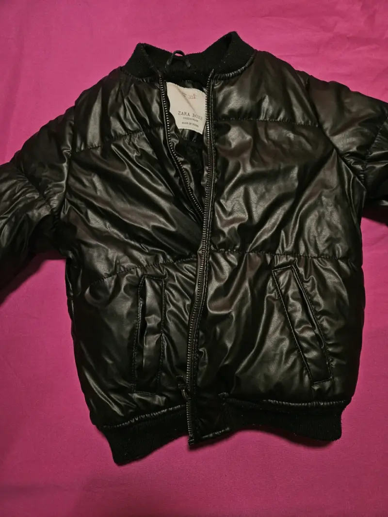 Chaqueta negra acolchada ZARA TALLA 6 - 3