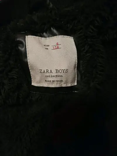 Chaqueta negra acolchada ZARA TALLA 6 - miniatura 6
