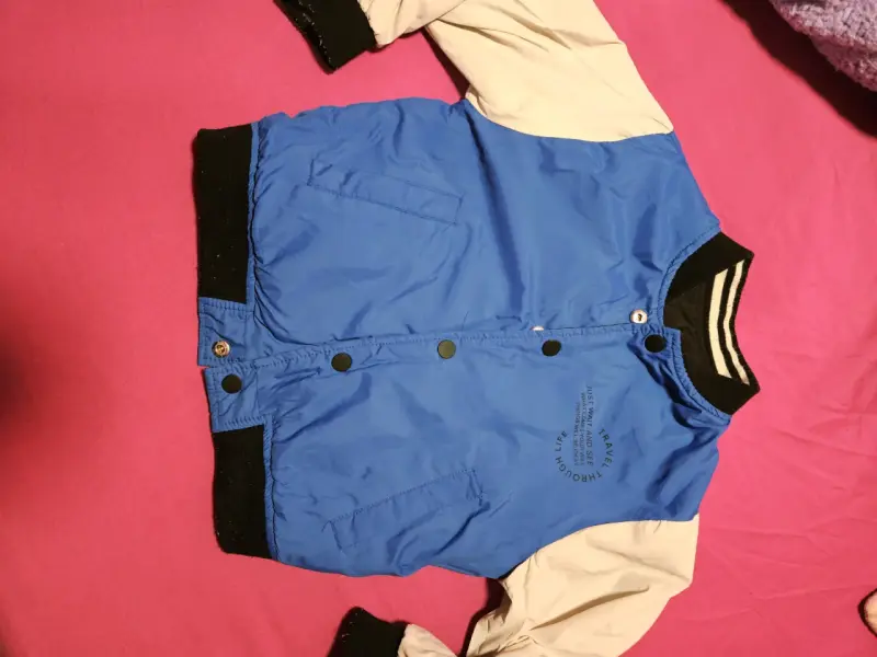 Chaqueta bomber negra para niño zara 3 a 4 años - 2