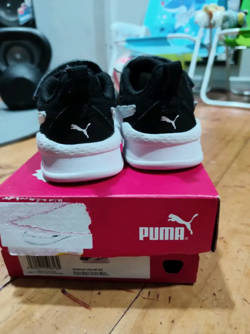 Zapatillas negras para niños - 3