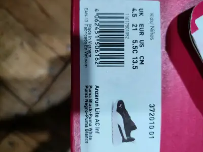 Zapatillas negras para niños - miniatura 4