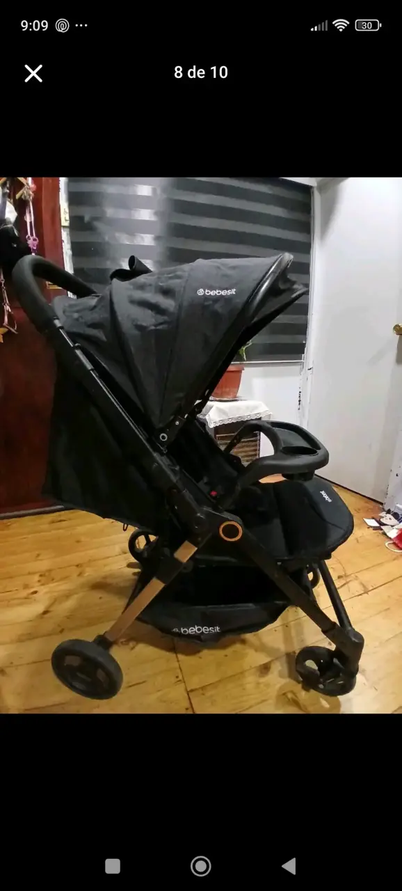 Coche para bebé Bebesit negro - 1