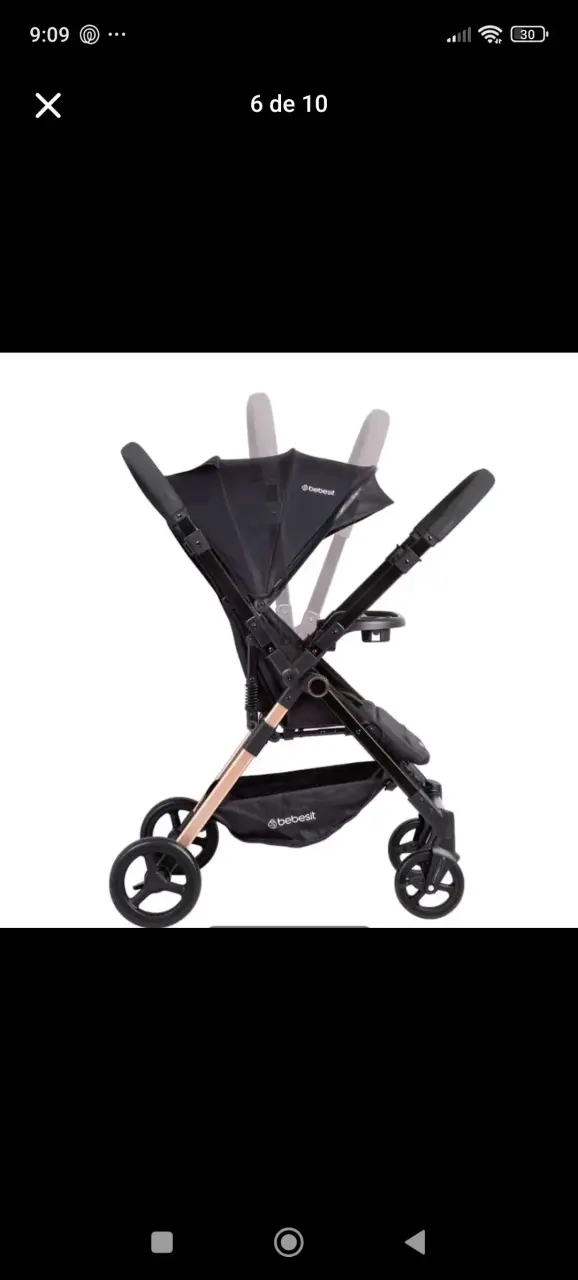 Coche para bebé Bebesit negro - 5