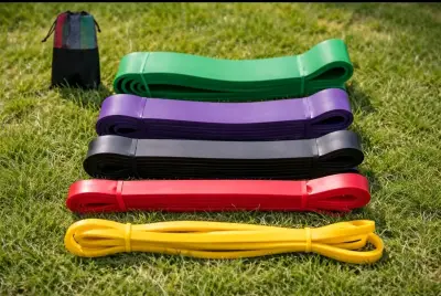 Bandas de resistencia multicolor el set - miniatura 1