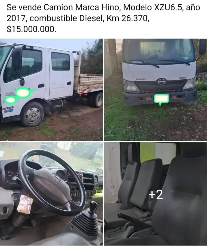 Camión Hino XZU6.5 Diesel 2017 - 1