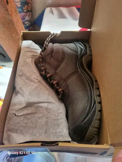 Botines de seguridad café talla 39 - miniatura 4