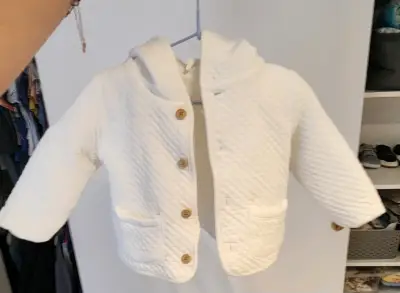 Chaqueta blanca Opaline - miniatura 1