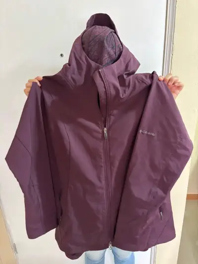 Chaqueta Columbia burdeos - miniatura 2