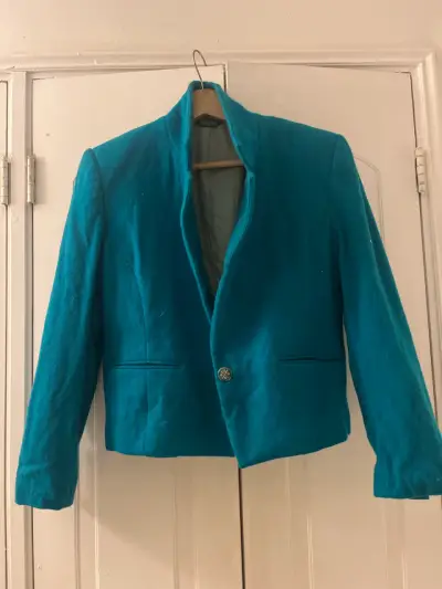 Blazer azul turquesa - miniatura 1