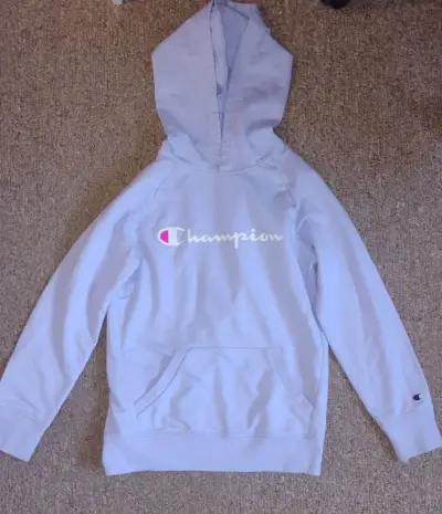 Polerón Champion gris con capucha talla M - miniatura 1