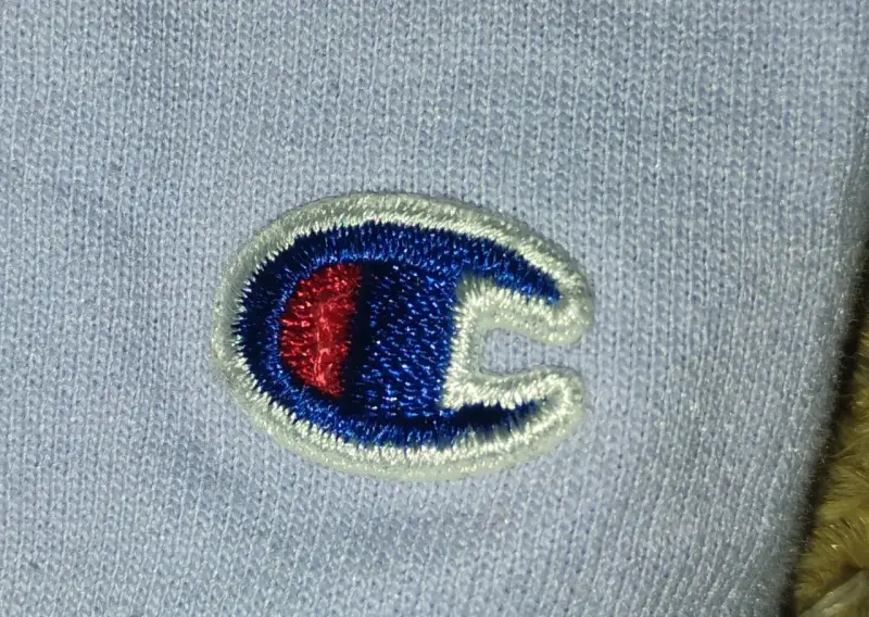 Polerón Champion gris con capucha talla M - 3