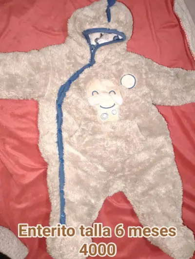 Impermeable azul y rojo talla 10 - miniatura 5