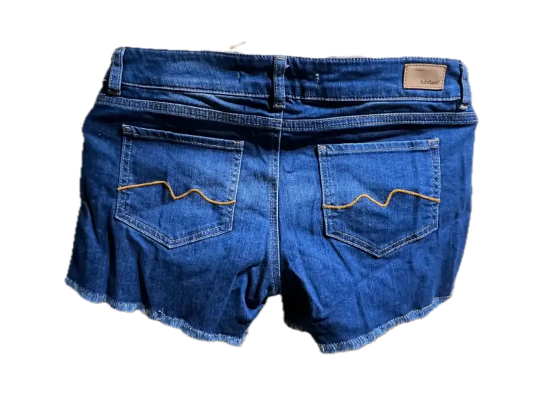Shorts de mezclilla azul talla 38 - 2