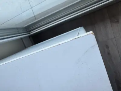 Mueble TV minimalista blanco 2,20m - miniatura 5
