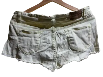 Shorts de mezclilla amarillos - miniatura 2